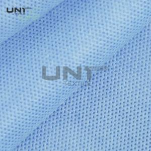 Wholesale Blue Color Polypropylene PP Spunbond Non Woven Fabric With PE Film Laminated For Medical Bed Sheets from china suppliers