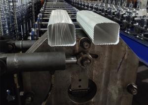 Wholesale Color Plate Tube Roll Forming Machine For Rectangular Downspout 21 Stations from china suppliers