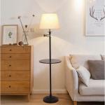 Retro Vertical Desk Remote Control Floor Lamp Nordic Creative Bedside Living