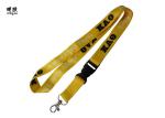 Promotional Gifts Badge Holder Lanyard With Clip Lightweight 17g