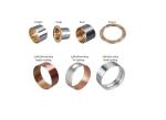 Bimetal Bearing -720 High Hardness Bimetallic Strip Metals Plates CuPb24Sn4 &