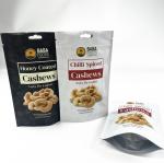 Free Samples Digital Printing Bags Mylar Bag Zipper Smell Proof Nut Cashew