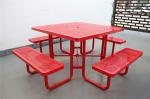 2040mm Length Outdoor Table Benches Weather Resistant Anti Rust
