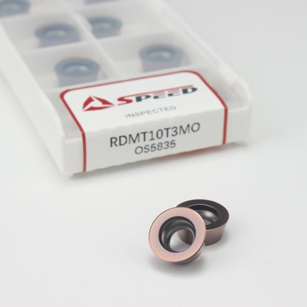 Round Milling Inserts Rdmt10T3MO Rdmt 10T3 PVD 5835 coating for Stainless Steel