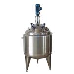 Iso / Ce Sanitary Mixing Stainless Steel Storage Tank For Liquid Storage