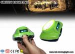 ABS meterial green Coal Mining Lights 20 hours working time 6.2Ah battery