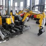 EPA 0.8 Ton Small Digger Kubota Engine Micro Mini Digger Hydraulic Hammer