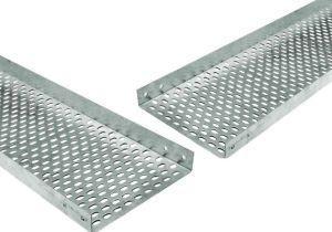 Wholesale Lightweight and Durable Construction Aluminum Alloy Perforated Cable Tray for Long-Term from china suppliers