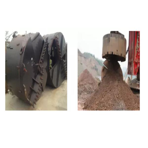Rotary Machine Drilling Bucket Q345 Material Difference Size ASD 0