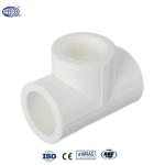 White Color Tee PN 25 Water Pipe PPR Pipe Fitting