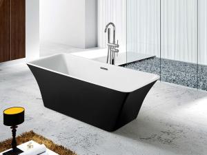 Wholesale Modern Acrylic Free Standing Bathtub SP1842 Rectangle CUPC Certified from china suppliers