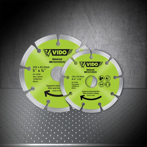 125x22.2mm Diamond Dry Grinding Cutting Disc，Blade broadening process, longer