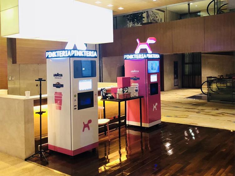 Macas Coffee Vendo Machine Automatic Coffee Machine Vending 220VAC Support IOT