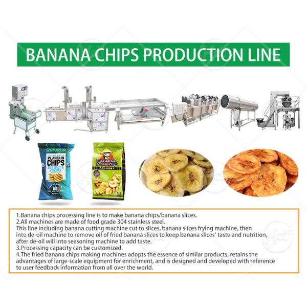 HFD semiautomatic small banana chips making machine customizable
