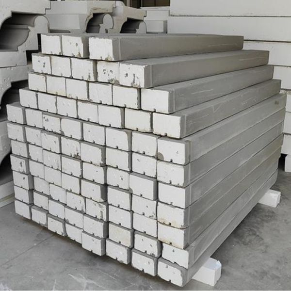 Strong Plasticity External Wall Construction Stucco Foam Window Trim EPS Column Foam Cornice