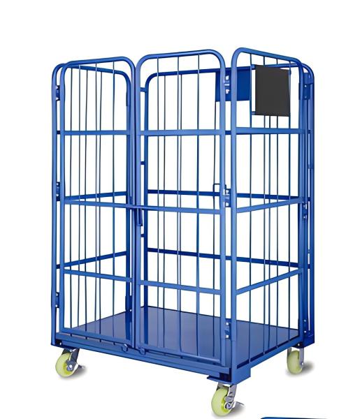 Metal Foldable Nesting Logistics Warehouse Transport Cargo Steel Wire Mesh Cage