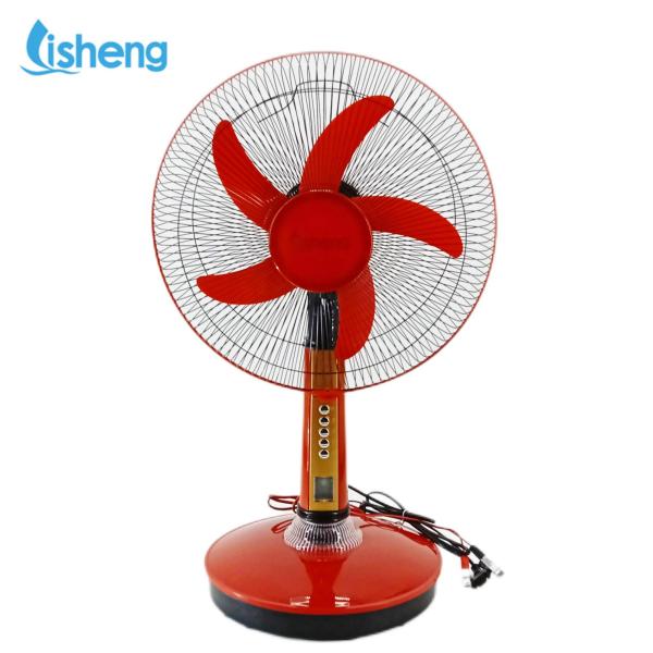 Portable Desk USB Rechargeable Table Fan 3 Or 5 Blade 16 Inch For Home