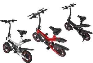 Wholesale Professional Small Folding Electric Bike 12 Inch 350W Brushless Motor Front &amp; Rear 12 Inch from china suppliers