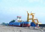 Submersible Pump Dredger Ship 298KW Auxiliary Engine Power Beach Offshore