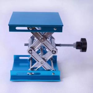 Wholesale 150x150mm Lab Stand Table Scissor Lift Aluminum Oxide Laboratory Scissor Lift from china suppliers