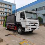 4X2 HOWO 18000 LITERS TRUCK WASTE COMPACTOR COMPRESSION GARBAGE TRUCK