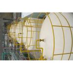 2000mm*3520mm Horizontal Frp Softener Water Tank Cylindrical Cross Wound