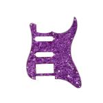 3 Ply SSH Electric Guitar Pickguard Pearl Yellow 11 Hole Scratch Plate Fits For