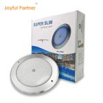 LED Pool Light Ultra Slim Resin Filled DIA230mm AC/DC 12v PC Transparent Cover