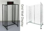 Gridwall Gondola Grocery Store Display Racks For Supmarket Iron Frame H Shape