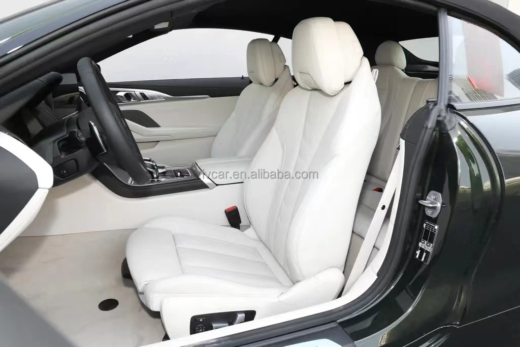 BMW 840i High Horsepower Rear Wheel Drive Convertible Sports Car with 360° Rear Camera