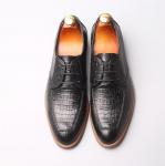 Wedding Mens Black Patent Leather Shoes , Flat Italian Double Buckle Monk Shoes