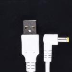 90 Degree Angle L Shape 1m USB to DC Male 4.0x1.7mm Extension Charger Cable