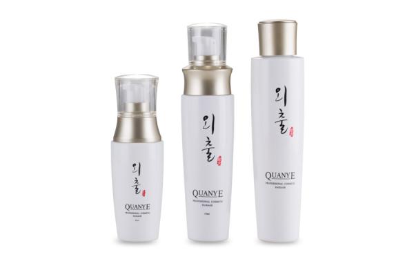 Moisturizer Plastic Cosmetic Bottles With Lotion Dispenser Pump , Bulk Lotion