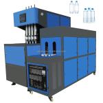 500ML PET Bottle Making Machine / Semi Automatic 4 Cavity / Small Plastic Bottle