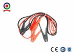 Flexible Commercial Booster Cables Ergonomically Designed Plastic Clamp