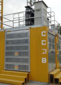 Wholesale 3 Doors Rack And Pinion Hoist SC200/200BG For Man / Material Transportation from china suppliers