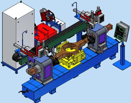 High Capacity Customized Welding Machine 220V Automatic Submerged Arc Welding Machine