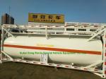 Chemical 20ft Tank Container For High Corrosive Hydrochloric Acid , Sodium