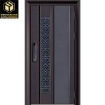 Luxury Front Stainless Steel Garden Gate Oxidation Resistance Aluminum Swing