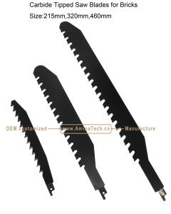 Wholesale Carbide Tipped Saw Blades for Bricks Size:215mm,320mm,460mm,Reciprocating from china suppliers