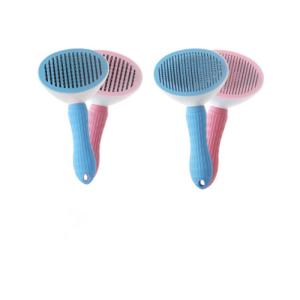 Wholesale Thick Tips Pet Hair Brush Soft Comfortable With Non - Slip Silicone Handle from china suppliers