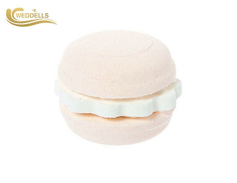 Macaron Bath Bomb , Natural Ingredients Bath Bombs For Relaxing Bathing
