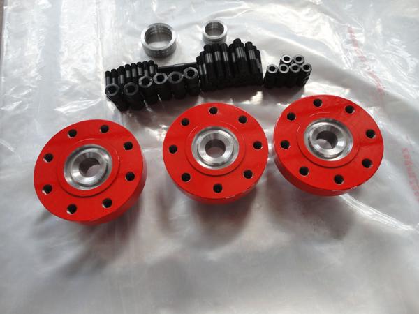 Oilfield Equipment Parts Double Studded Adapter Flange 4-1/16 X 5M To 2-1/16"X