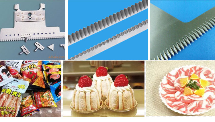 Zig Zag Cutting Blade Bags Food Cutting Blade Fabric Cut off Blade