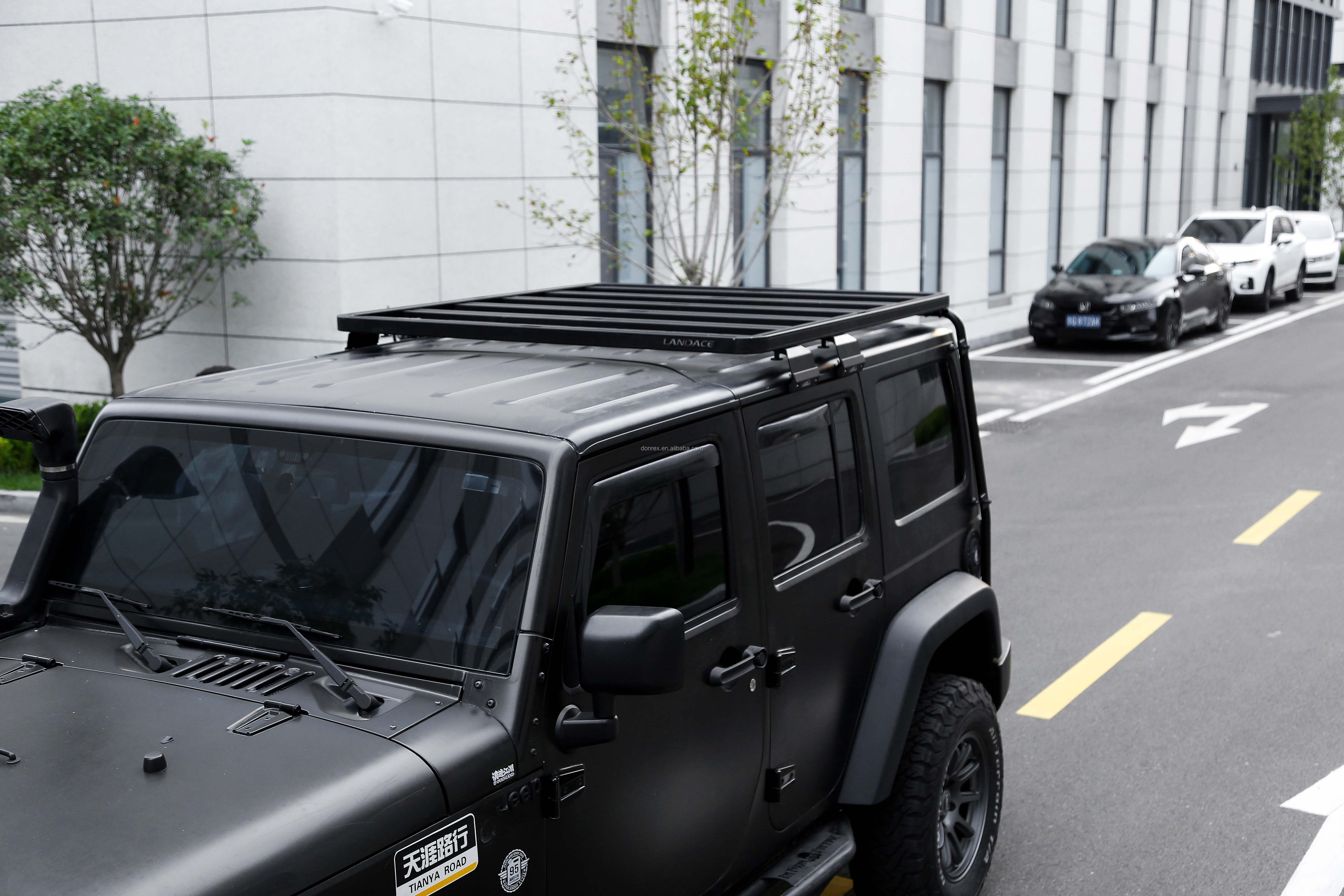 Powder Coating Surface 1500X1425mm Roof Rack for 4x4 Car Roof Platform Accessories