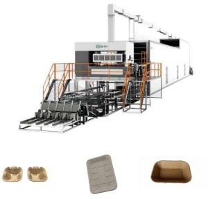 Wholesale Industrial Fruit Tray Making Machine Full Automatic Egg Tray Forming Machine from china suppliers
