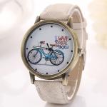 Fashion New Cartoon Watch Cowboy Fabric Band Men Women Casual Sports Quartz