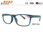 2017 new style reading glasses ,made of PC frame ,suitable for men and women