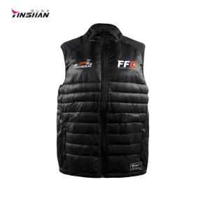 Wholesale Custom Racing Teamwear Printed Logo Design Sports Vests in Black for S/M/L/XL Sizes from china suppliers
