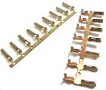 Gold Plated Metal Stamped Terminals For Automotive Applications